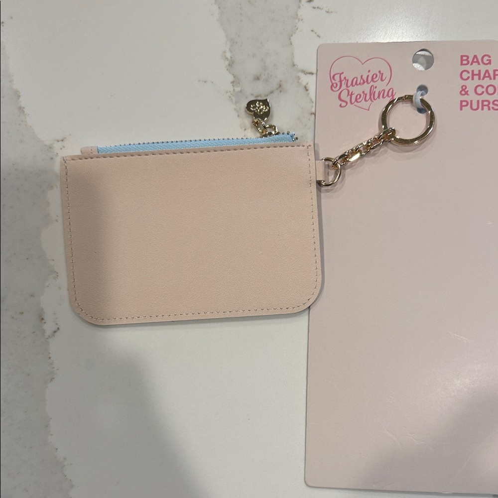 Pickleball Key & Card Holder - Cream with Pastel Accents - Picture 3 of 5